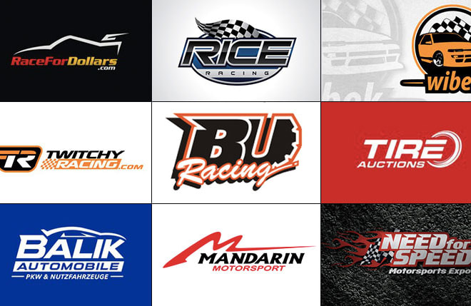 I will do automotive car racing team logo