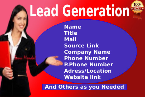 I will do b2b and targeted lead generation