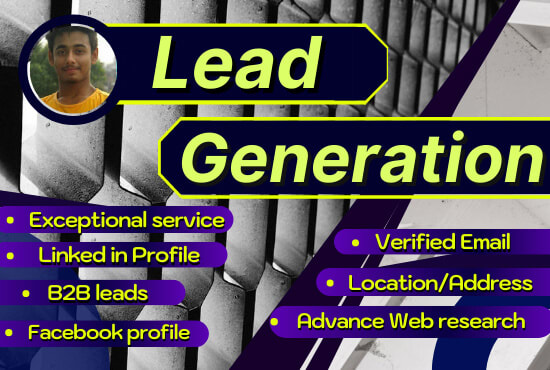 I will do b2b lead generation and prospecting emails