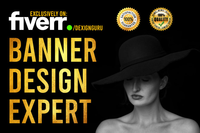 I will do banner, header, slider, cover, website graphic design