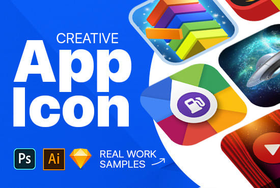 I will do best mobile app icon design for android or ios