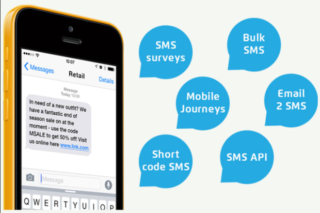 I will do bulk sms text message and do bulk sms marketing