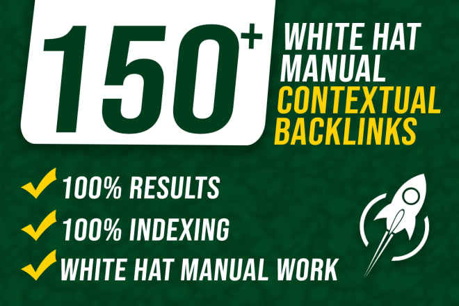 I will do contextual dofollow high quality backlinks white hat seo