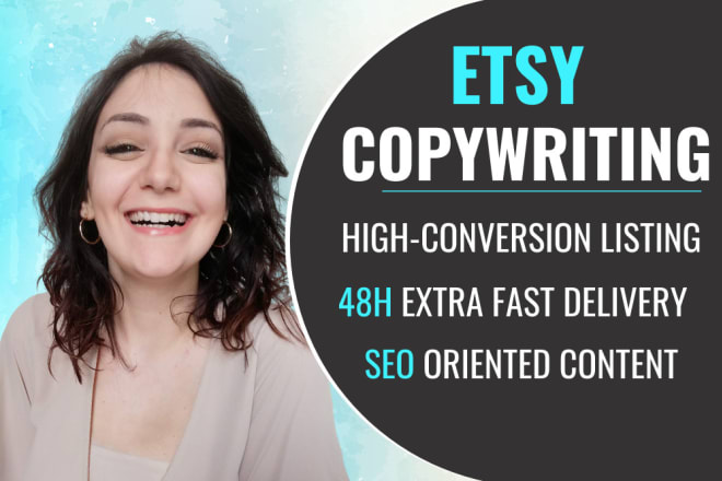 I will do copywriting for your etsy listing and shopify description