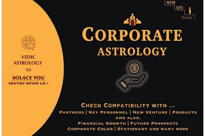 I will do corporate astrology for you and your company