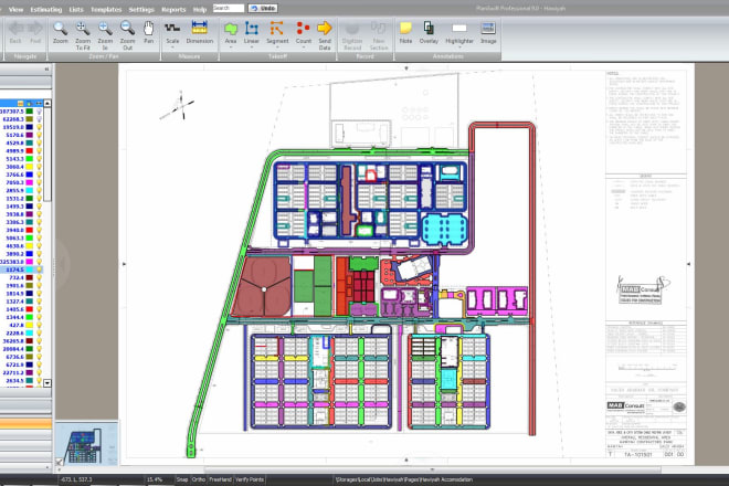 I will do cost estimation and planning for construction projects