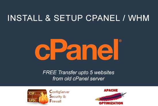 I will do cpanel and whm server management