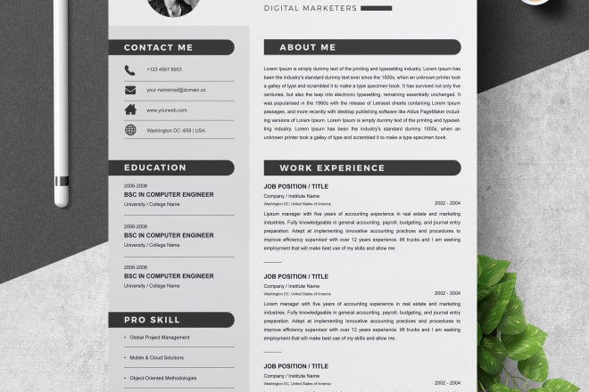I will do create you the best resume to fit your dream job