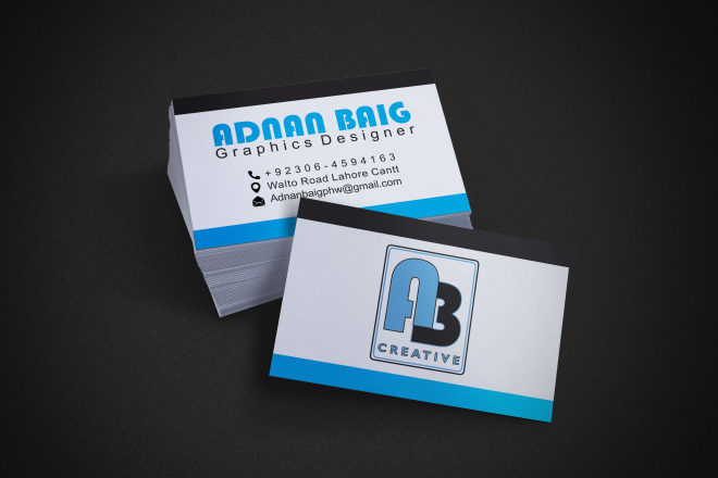 I will do creative business card design