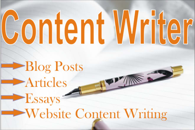 I will do creative SEO articles, blog posts and website content writing