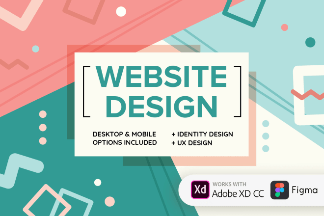 I will do creative website desing for mobile and desktop options