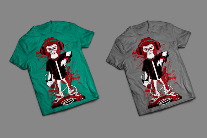 I will do custom streetwear t shirt design