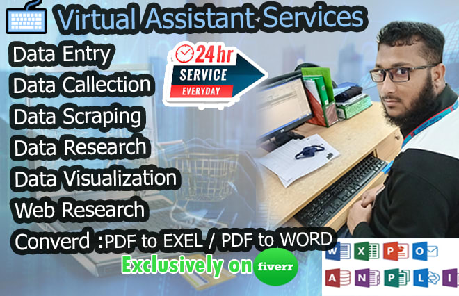 I will do data entry data management data collection super fast
