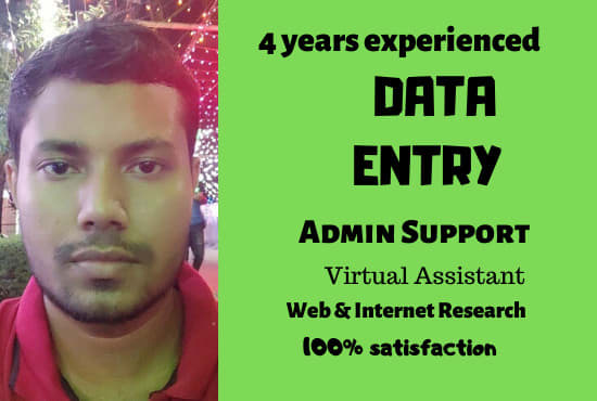 I will do data entry jobs, data entry excel, data mining