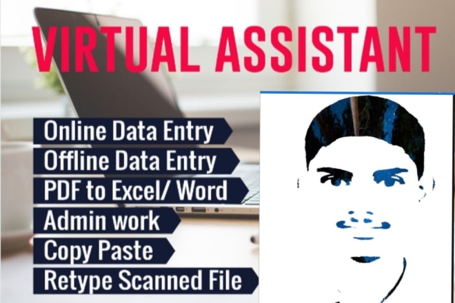 I will do data entry,copy paste work as well as typing work