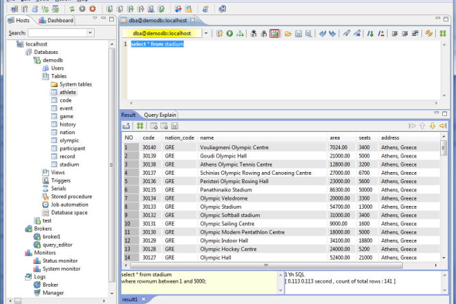 I will do database programming in sql