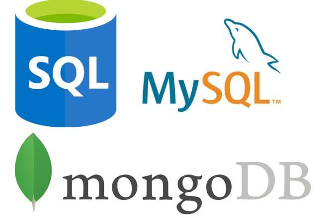 I will do database tasks and projects mongodb,sql,mysql