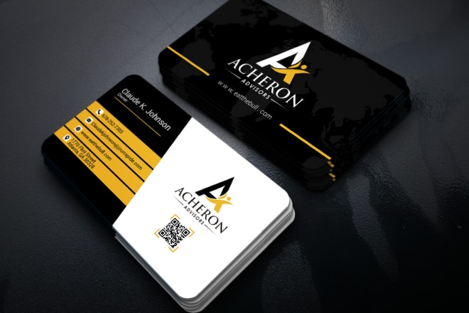 I will do design amazing business card for you business
