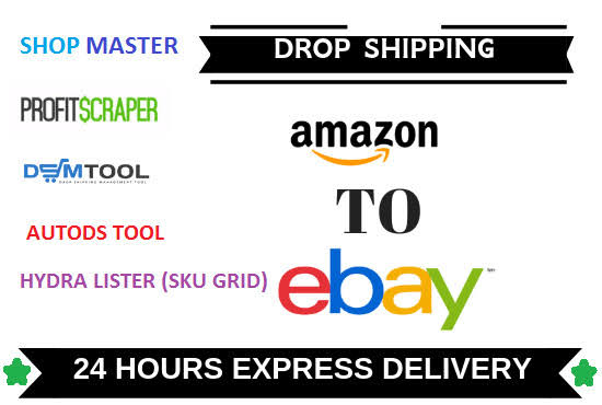 I will do ebay to amazon searching and listing and also make zik folders