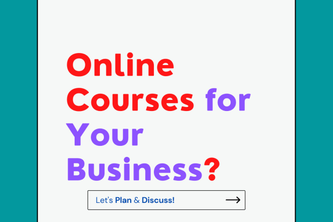 I will do elearning course content for successful online business