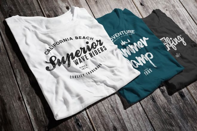 I will do eye catching typography bulk graphic t shirt design within 8 hour