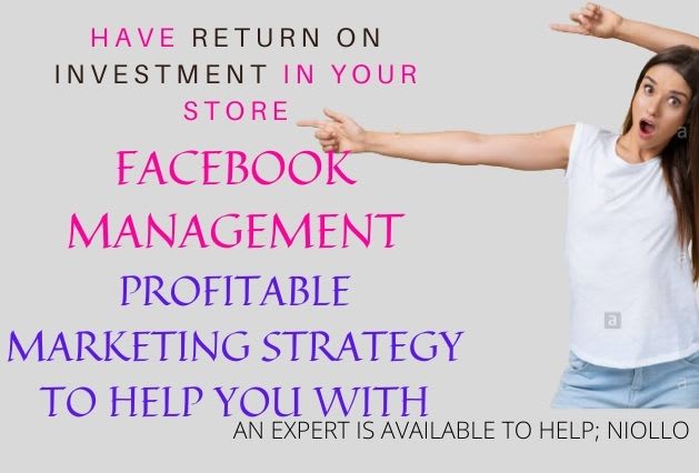I will do facebook marketing and managing for your ecommerce or shopify store for ROI