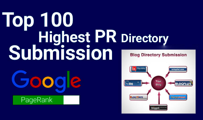 I will do follow backlinks 100 highest PR directory submission