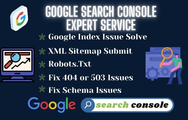 I will do google index for your website and setup analytics services