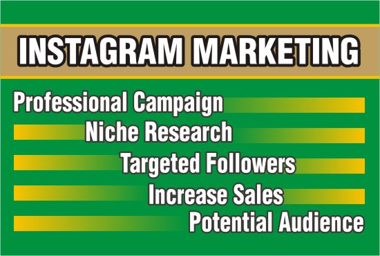 I will do instagram promotion to gain targeted followers