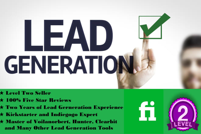 I will do lead generation and project research