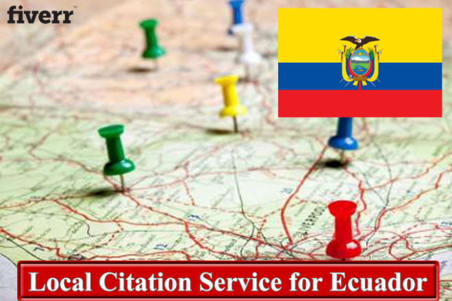 I will do local citations service for 15 ecuador local directories