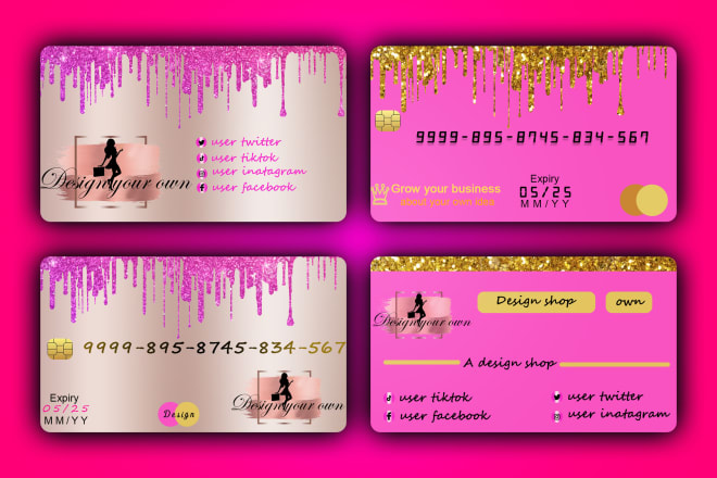 I will do luxury business card, thank you card design in 12 hour