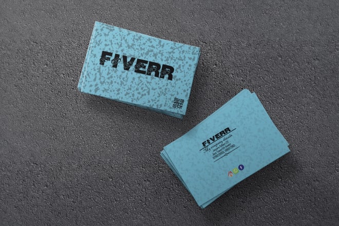 I will do luxury business card with two side unique style
