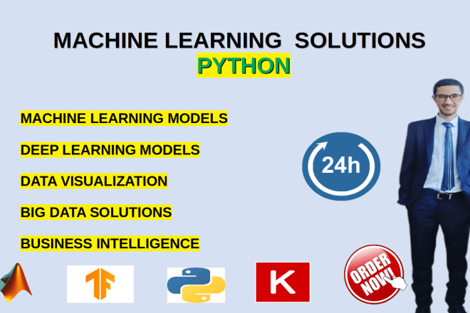 I will do machine learning python projects