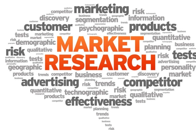 I will do market research, business plan, financial projections