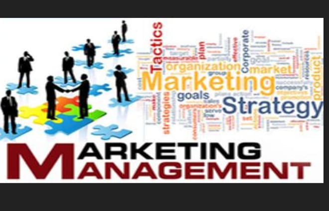 I will do marketing management, market research, marketing plan and strategies