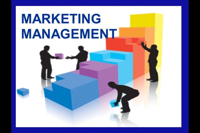 I will do marketing management, marketing strategies, and market research