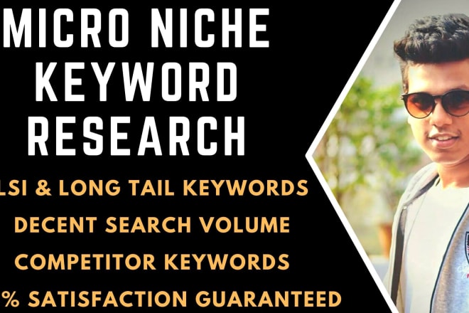 I will do micro niche keyword research