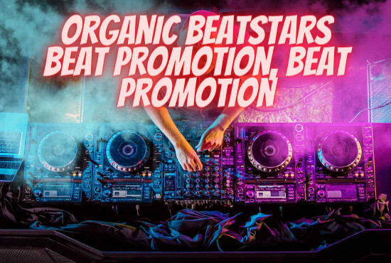 I will do organic beatstars beat promotion, beat promotion