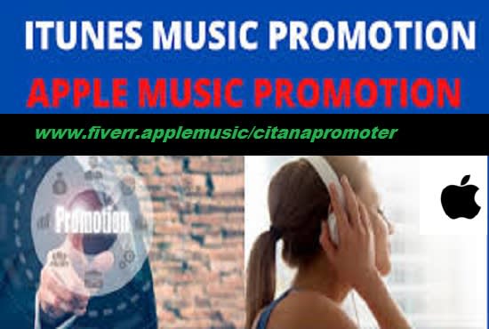 I will do organic itunes apple music promotion and submit to 150 playlist curators