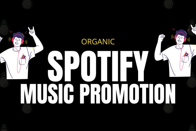 I will do organic spotify music promotion for you