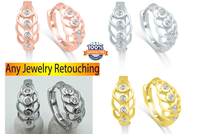I will do perfect jewelry retouching services