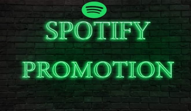 I will do powerful viral organic spotify promotion, spotify music promotion for artist