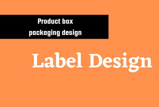 I will do product box packaging design