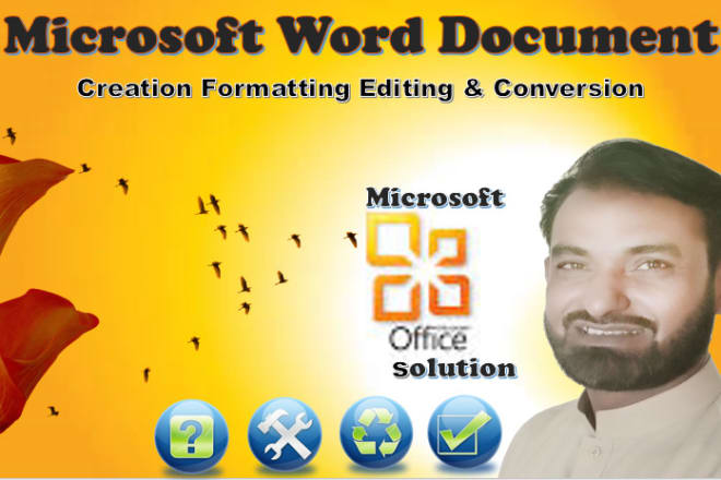 I will do professional microsoft word document formatting