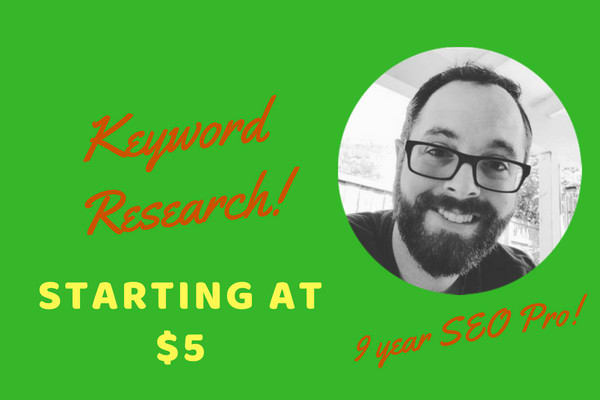 I will do relevant keyword research for any website