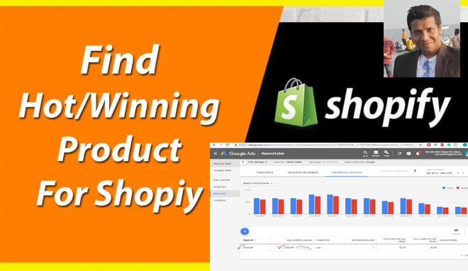I will do research winning or hot selling product for shopify