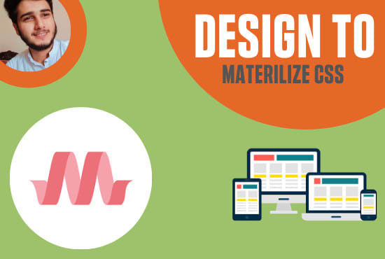 I will do responsive webpages in html5,sass and materialize css
