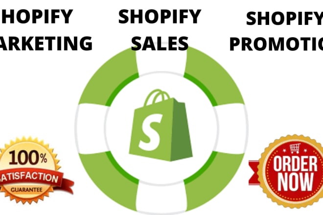 I will do sales funnel shopify marketing promotion for your shopify droppshiping store