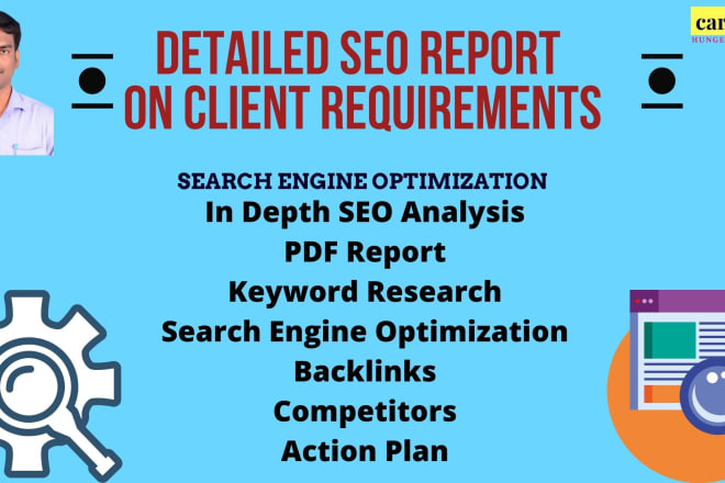 I will do SEO analysis of websites and submit detailed report